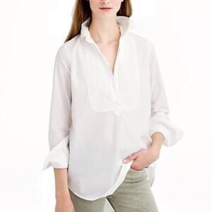 J. Crew | Bib Popover Shirt